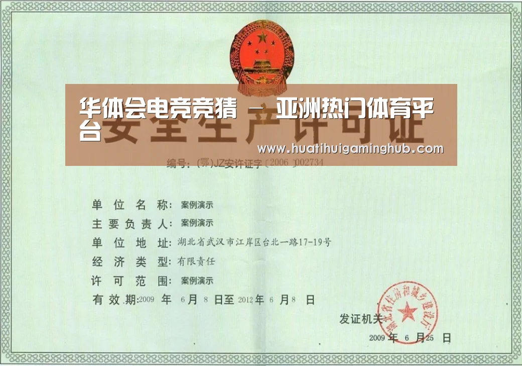 华体会平台荣誉证书三(图1)